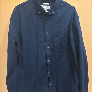 Old Navy Men's Deep Blue Casual Shirt
